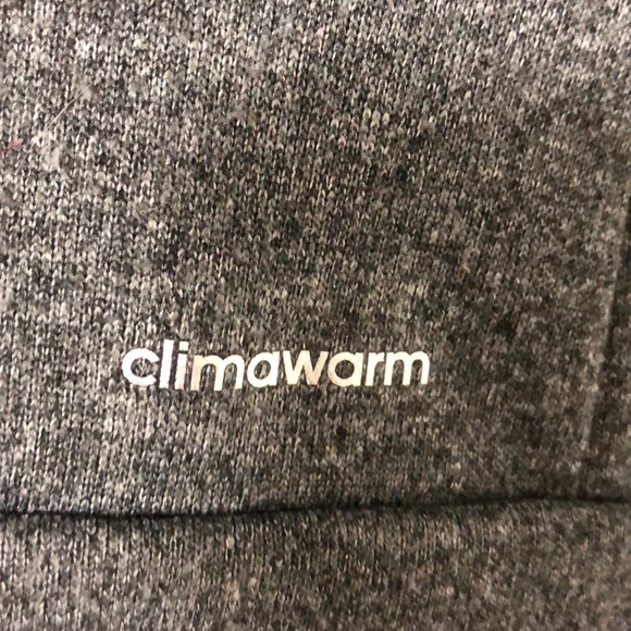 Grey & Pink Adidas Ultimate Hoodie w/ thumb holes - Picture 3 of 4